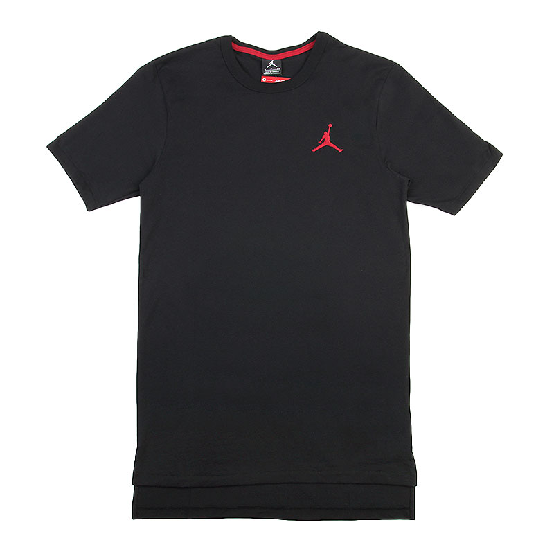 мужская черная футболка Jordan Core S/S Long Top 749475-010 - цена, описание, фото 1